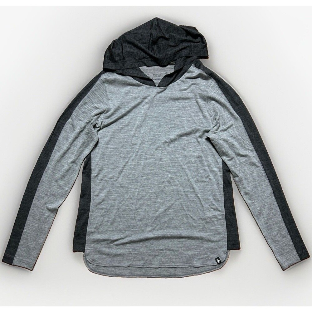 Smartwool Merino Wool 150 Hoodie Womens Large Raglan Sleeve Pullover Performance